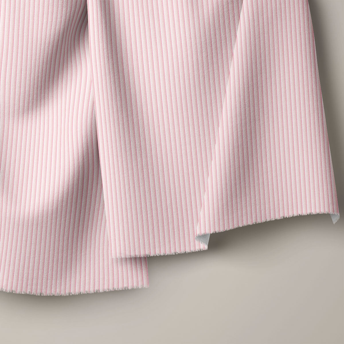 Tulip Pink Stripes Print