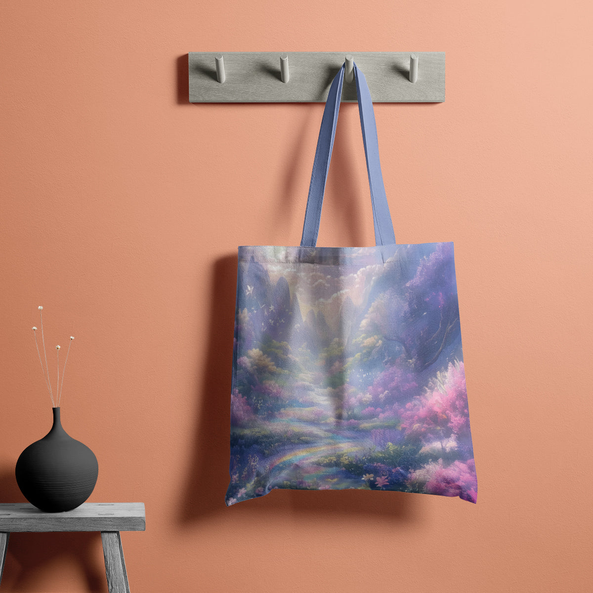 Enchanted Lilac Forest Dream Tote Bag