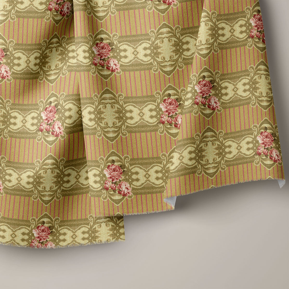 Brown Derby Floral Print