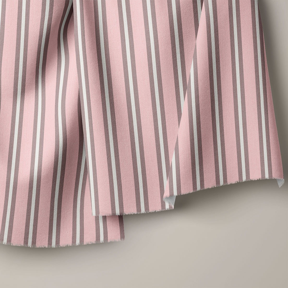 Brandy Rose Stripes Print
