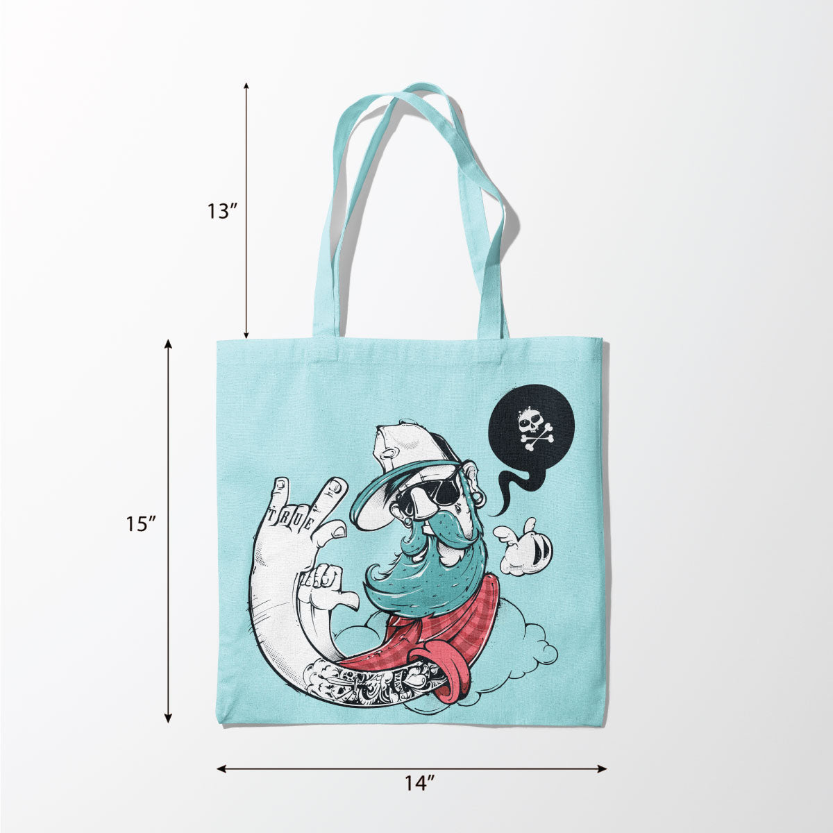 American Highrider Canvas Tote Bag