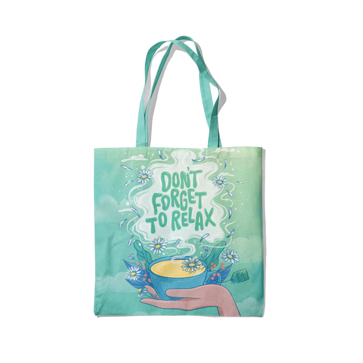 Don't Forget To Relax Canvas Tote Bag