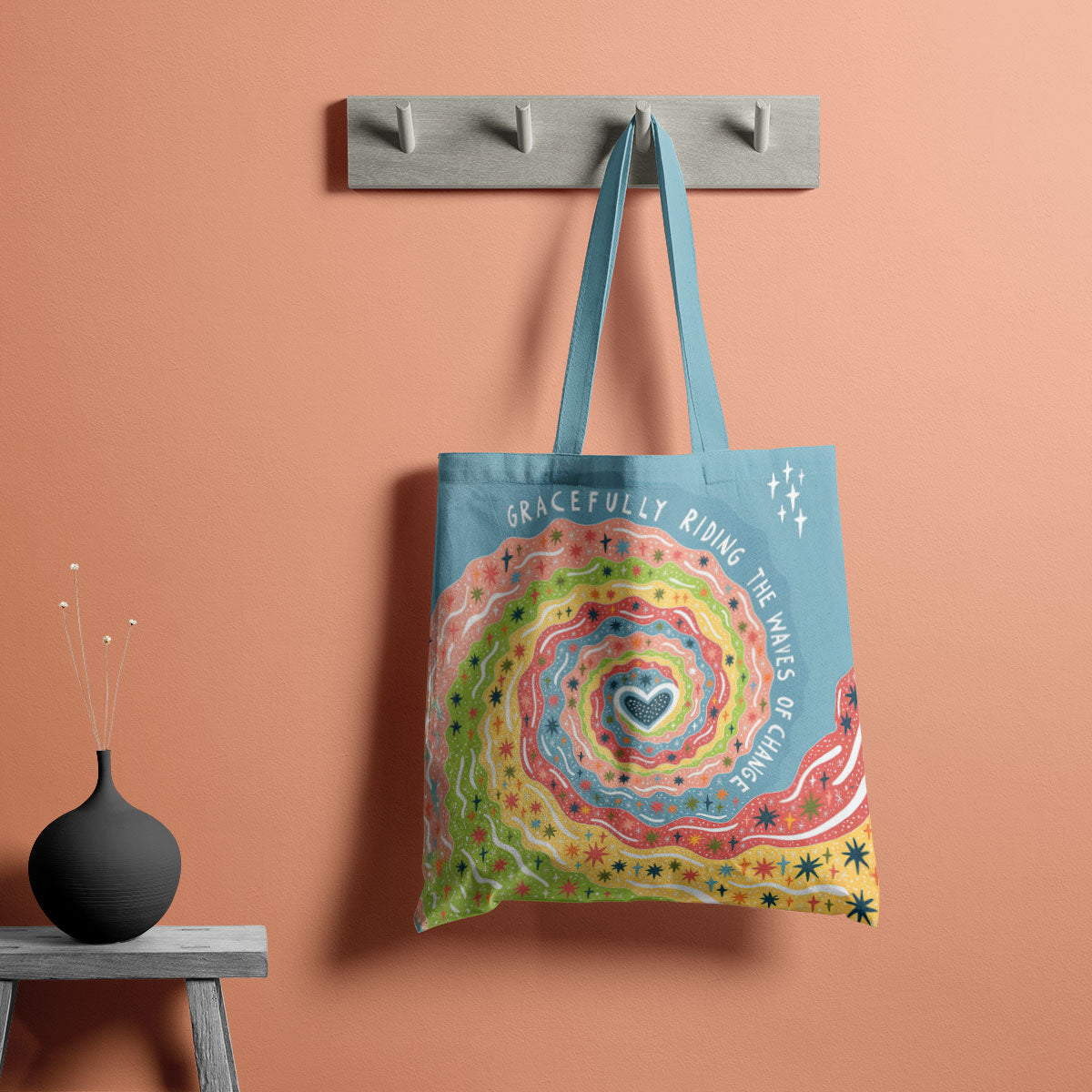 Gracefully Yours Canvas Tote Bag