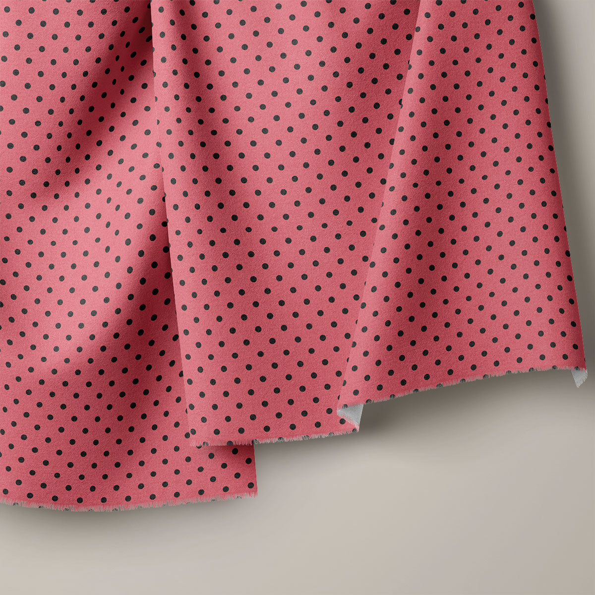 Midnight Mos Polka Dots Print