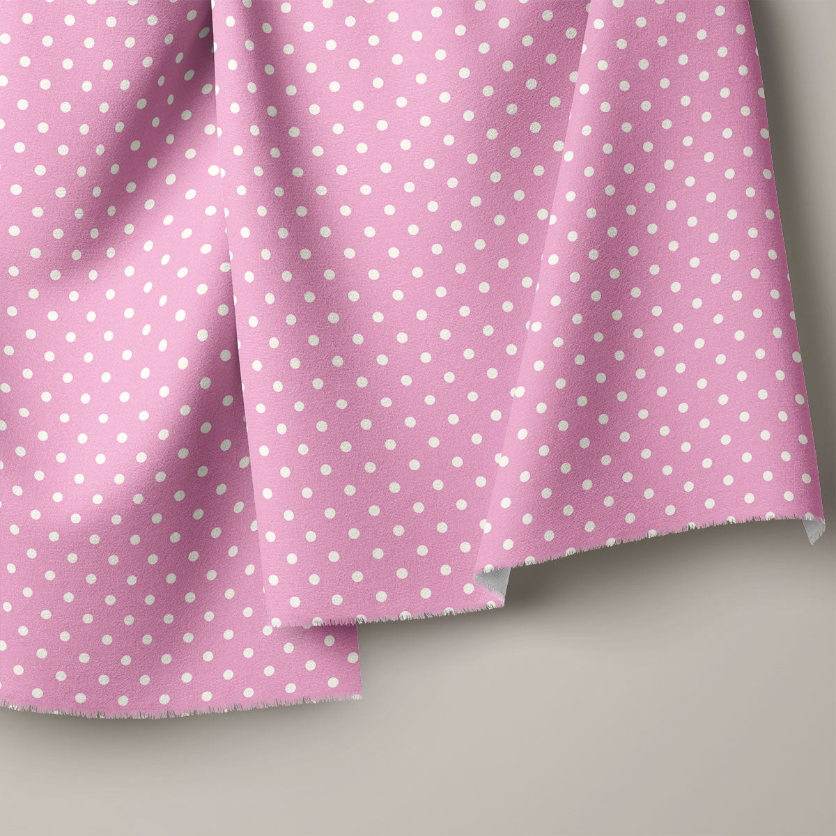 Lilac Polka Dots Print