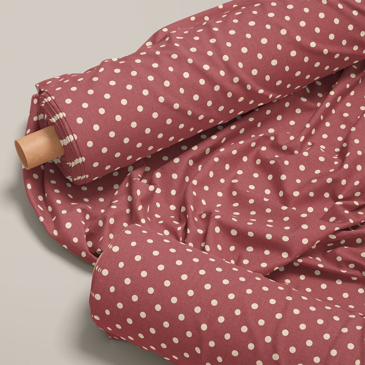 Sandy Beach Polka Dots Print