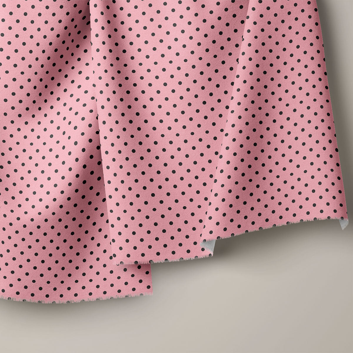 Light Orchid Polka Dots Print