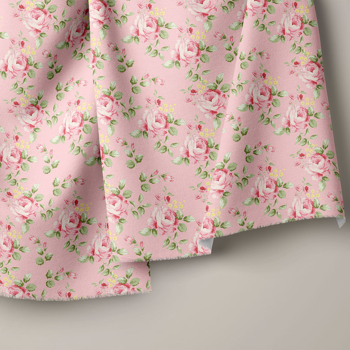 Light Mauve Floral Print