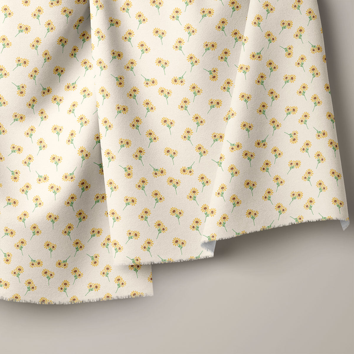 Pastel Grey  Floral Print