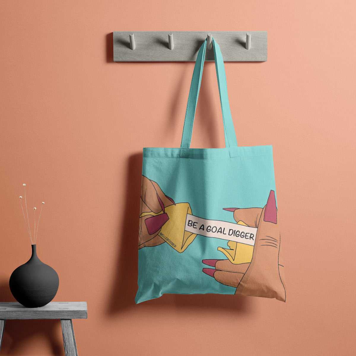 Be a Goal Digger Canvas Tote Bag