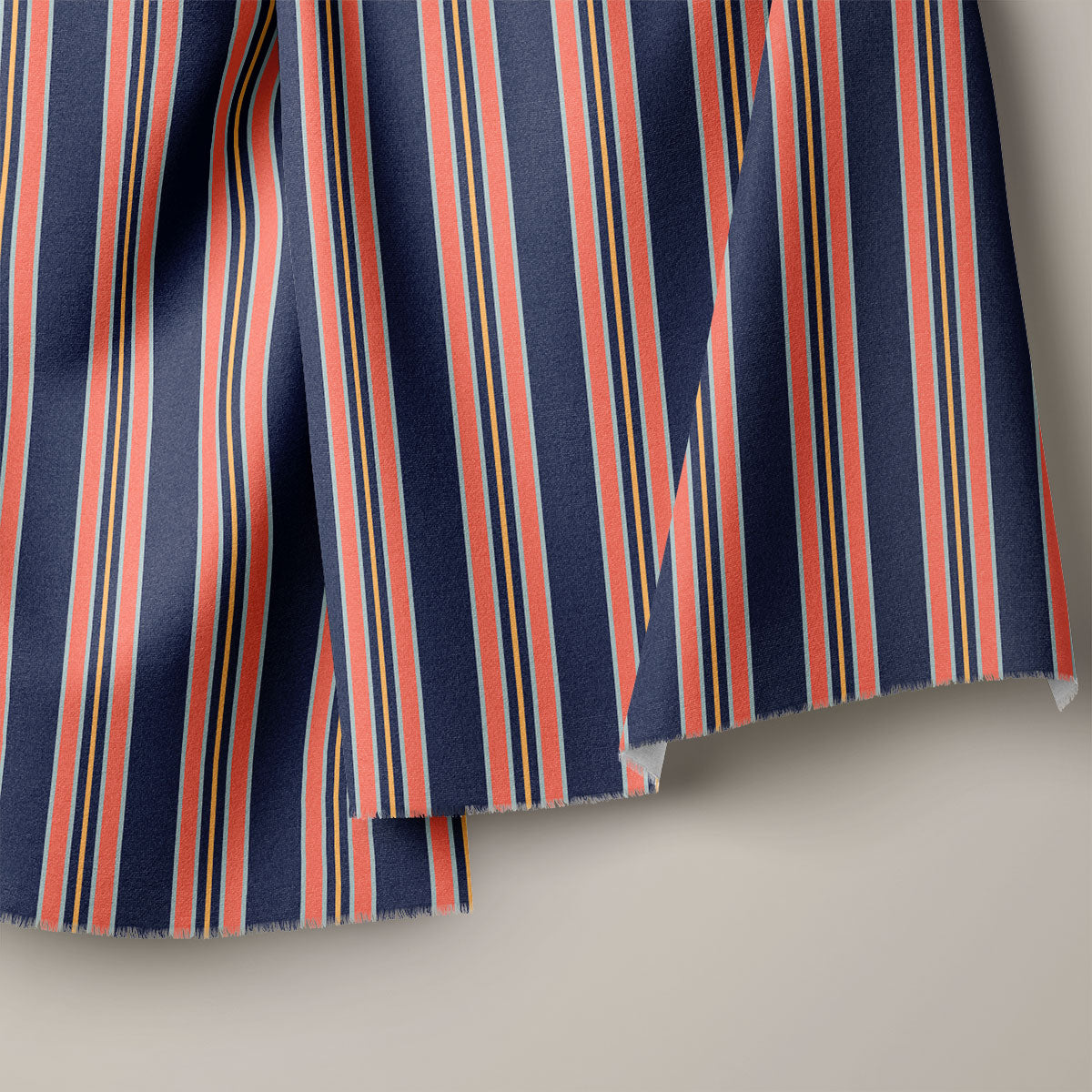 Ebony Clay Stripes Print