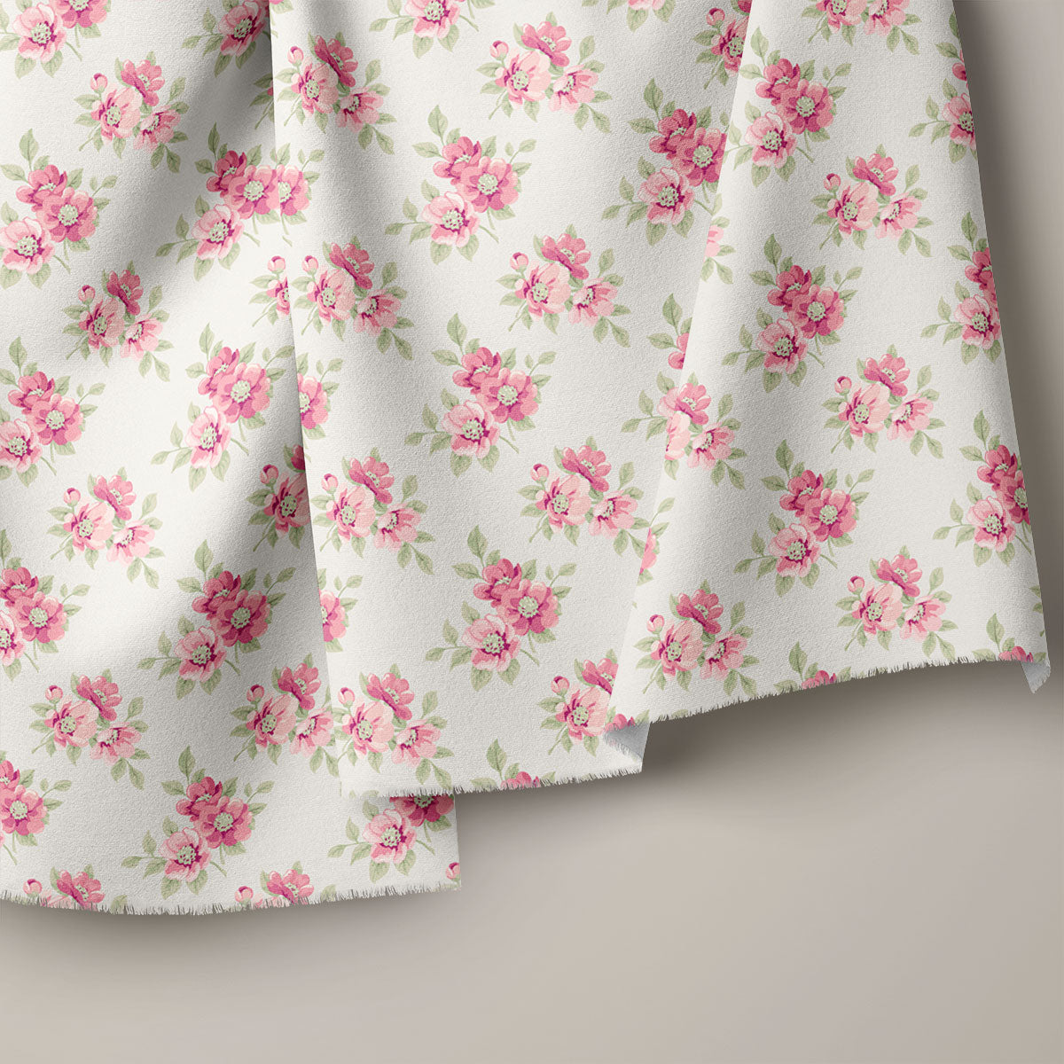Mandys Pink Primrose Floral Print