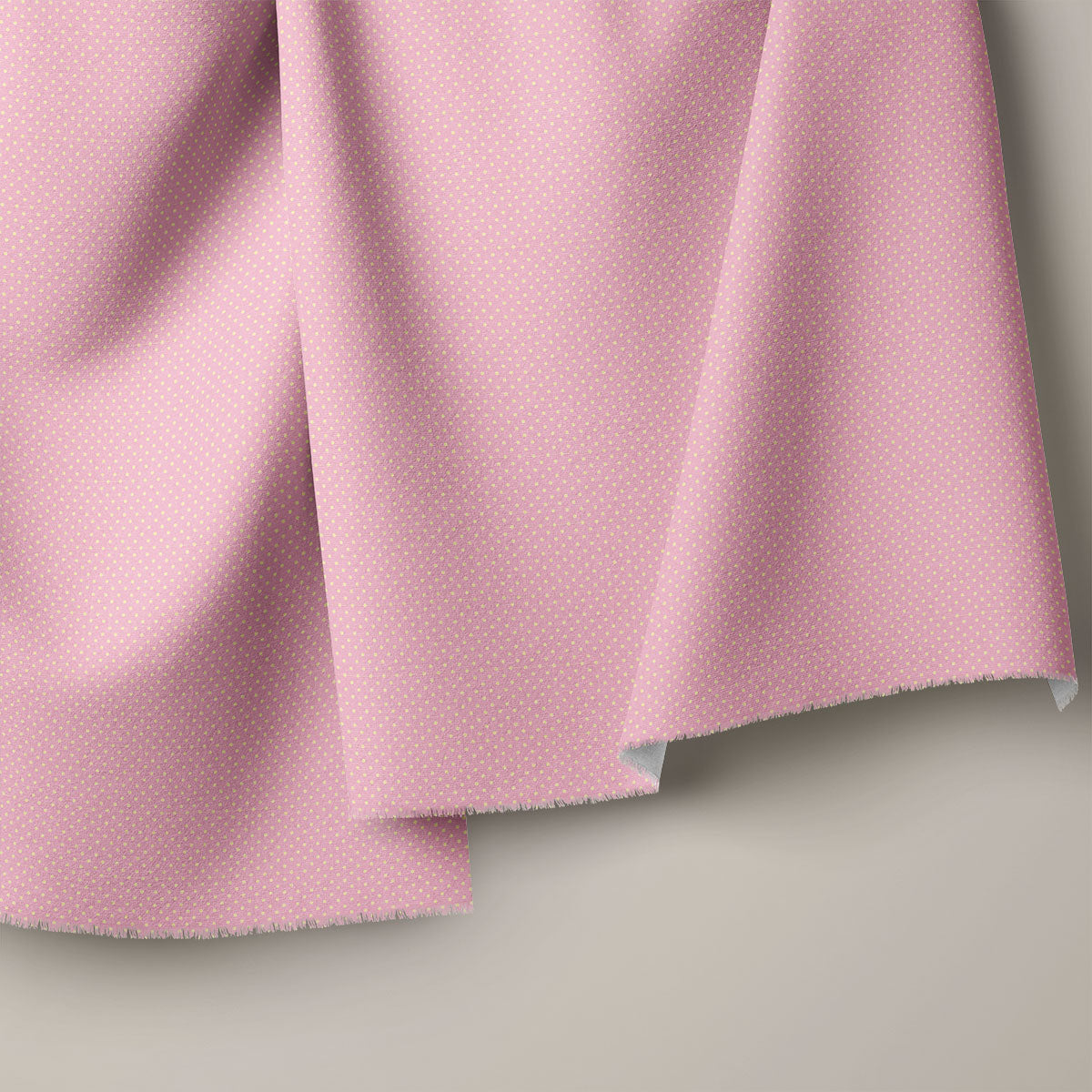 Old Pink Polka Dots Print