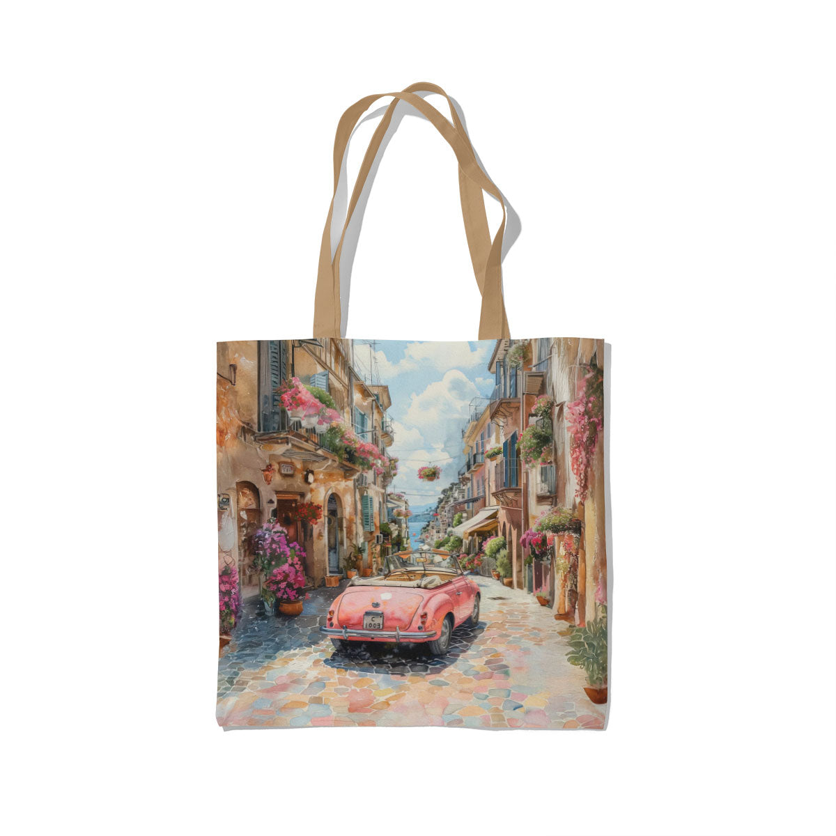 Vintage Voyage Canvas Tote Bag