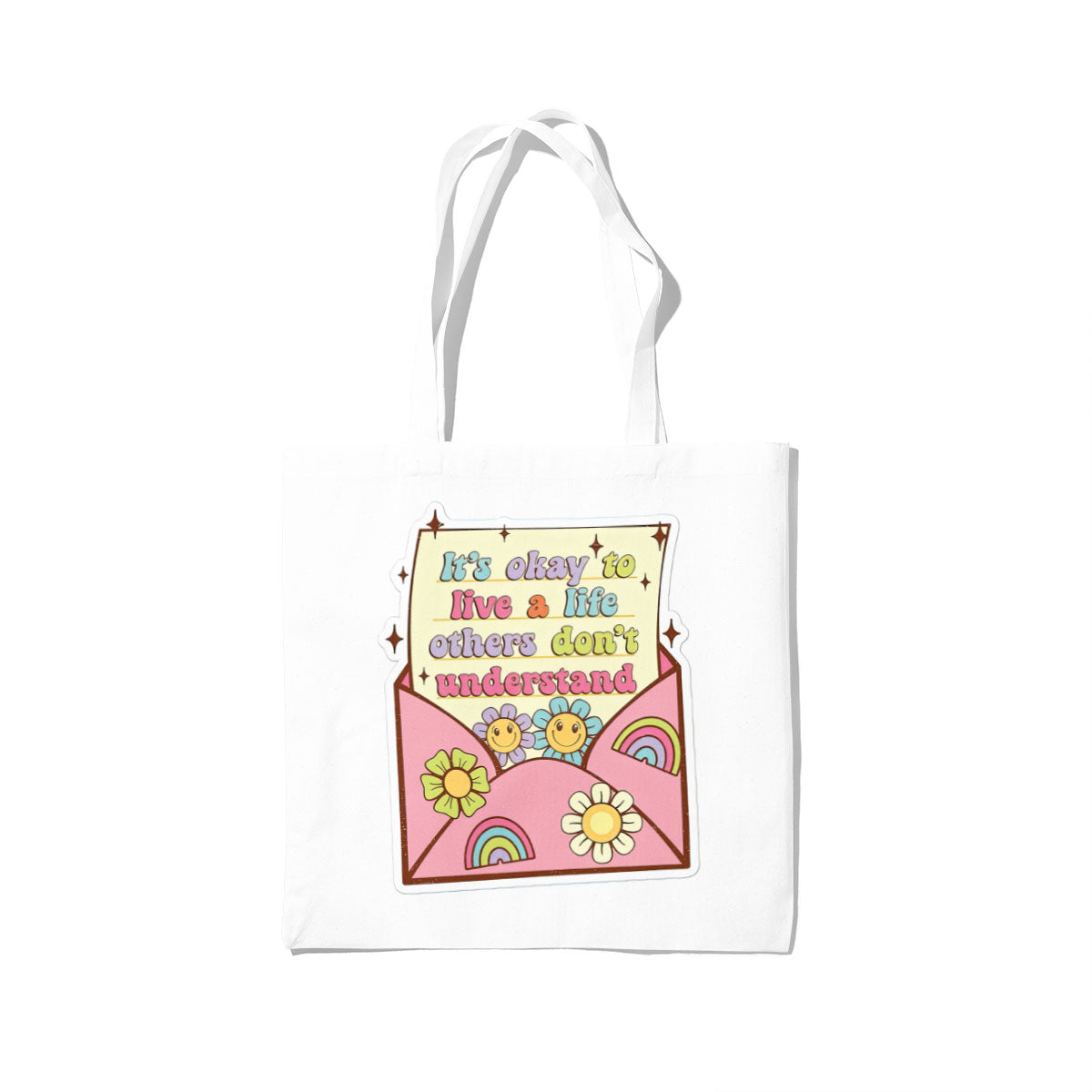 Live A Life Canvas Tote Bag