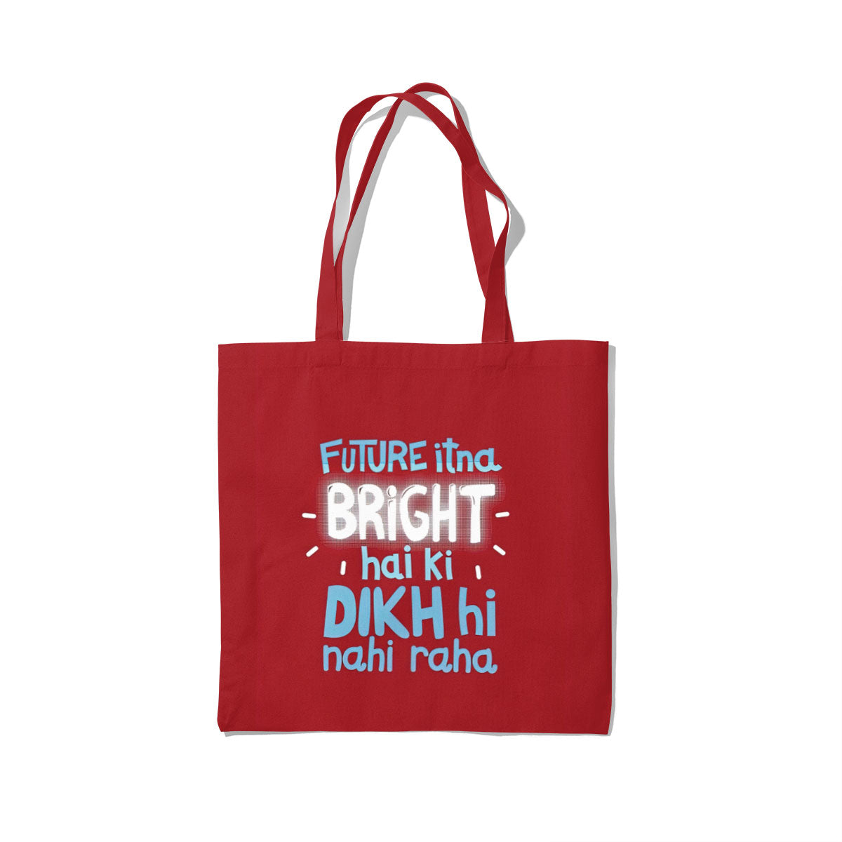 Future Bright Hai Canvas Tote Bag
