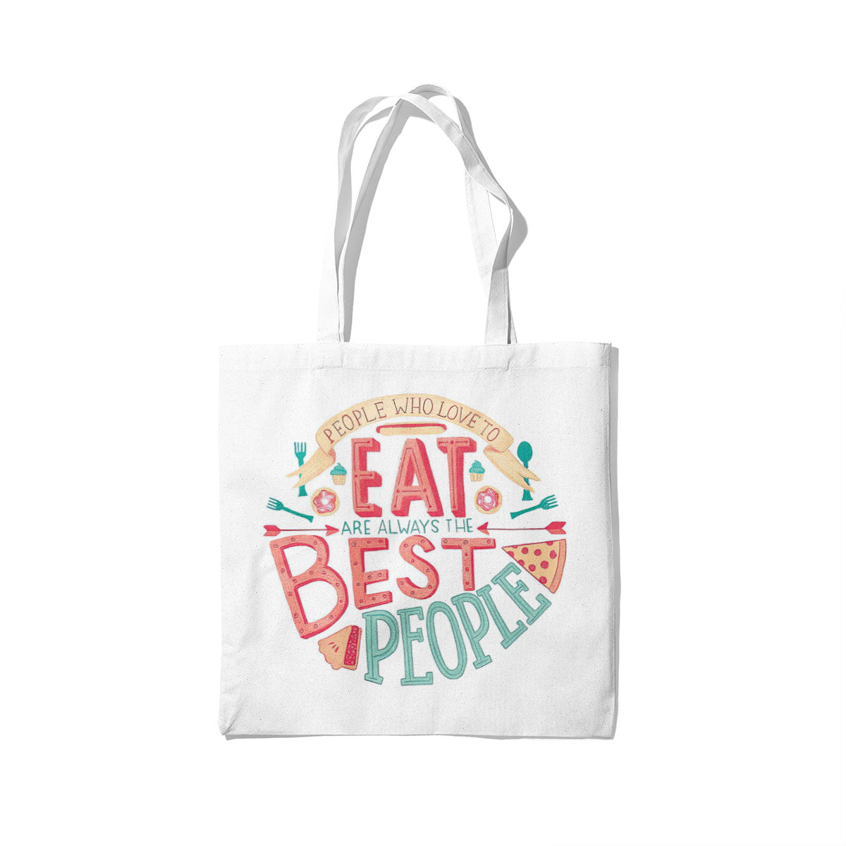 Best People Canvas Tote Bag