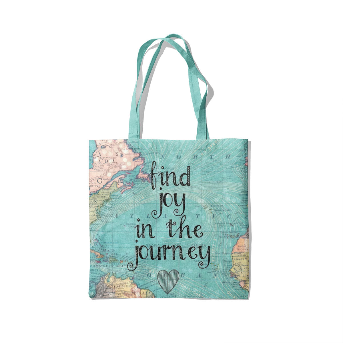 Find Joy In The Journey Canvas Tote Bag