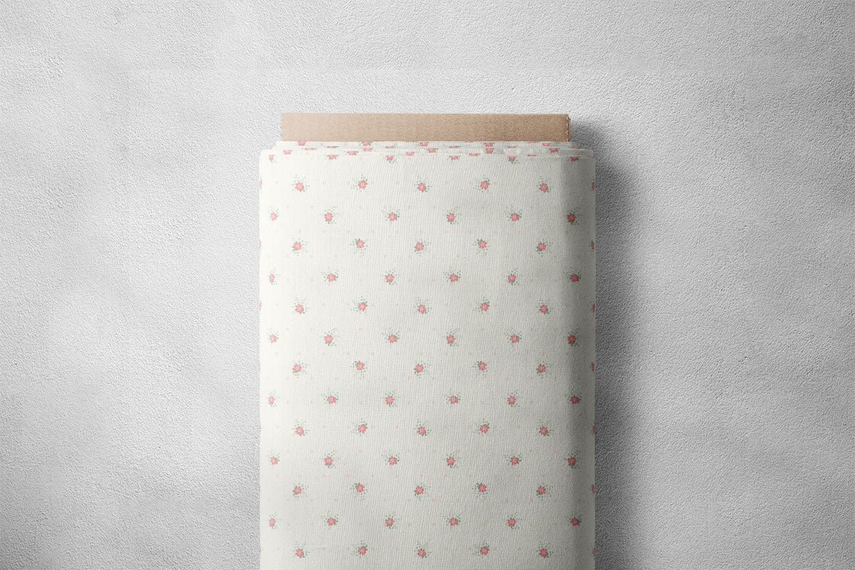 Ceramic Daisies Floral Print