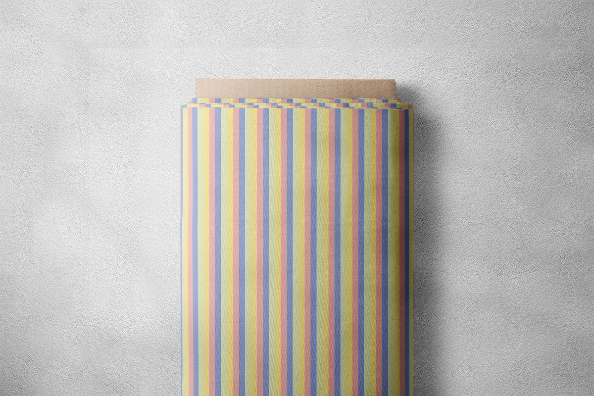 Glaucous Stripes Print