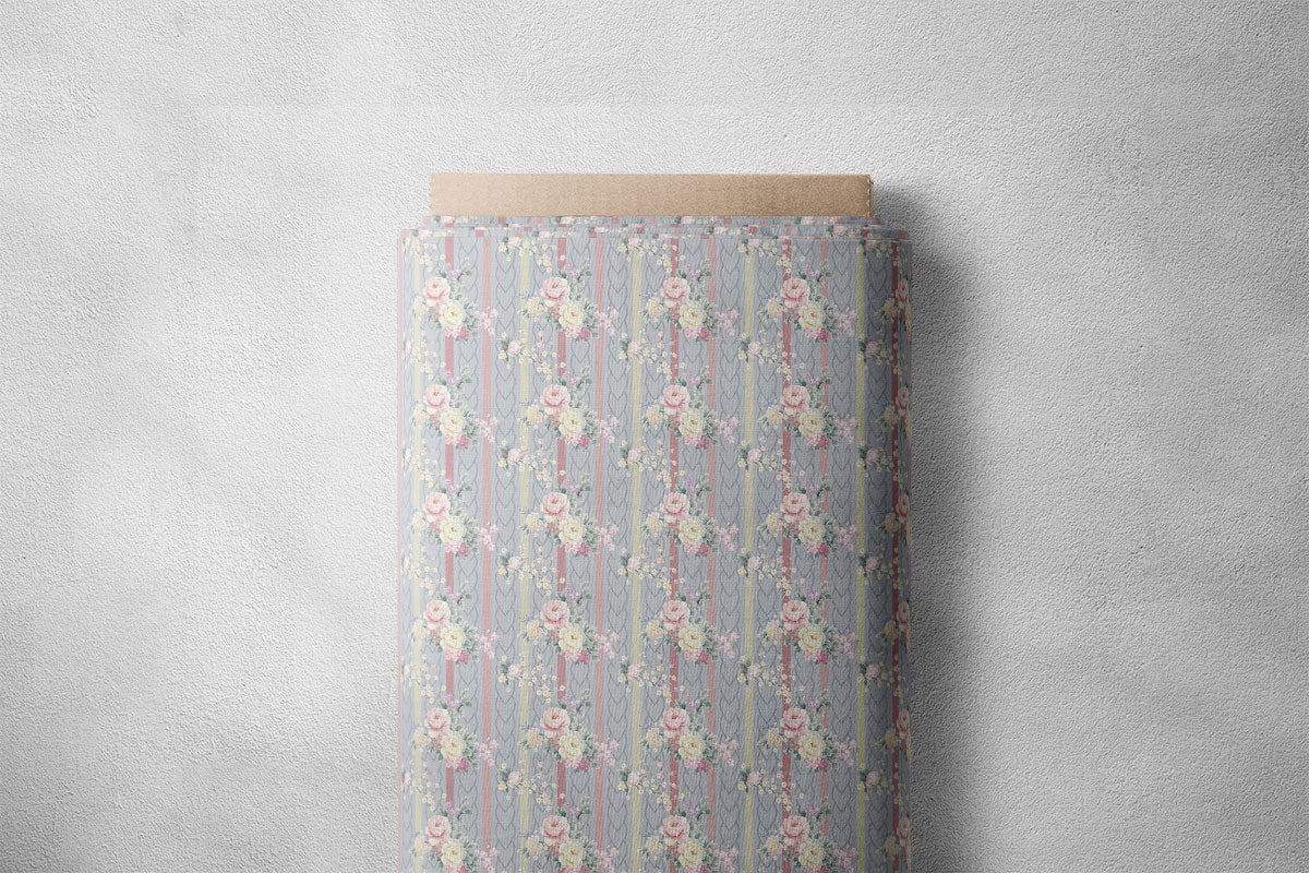 Venus And Pale Chestnut Floral Print