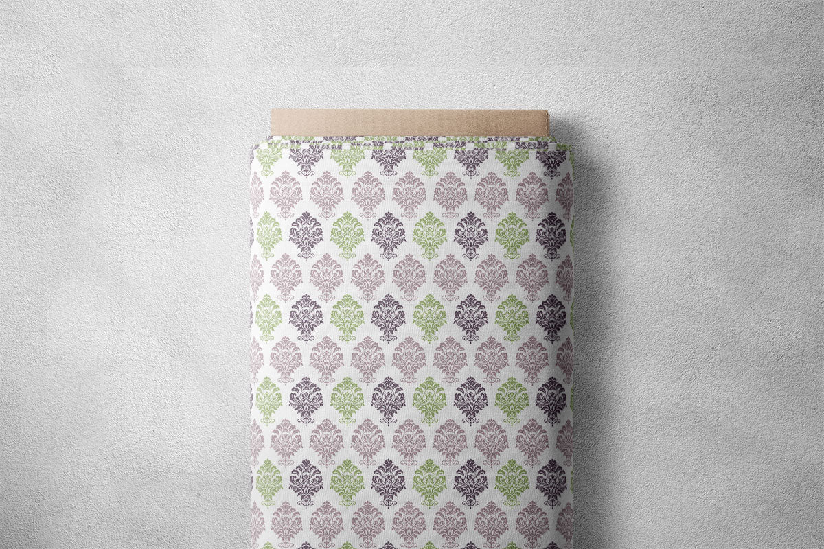 Timberwolf and Swamp Geometric Print