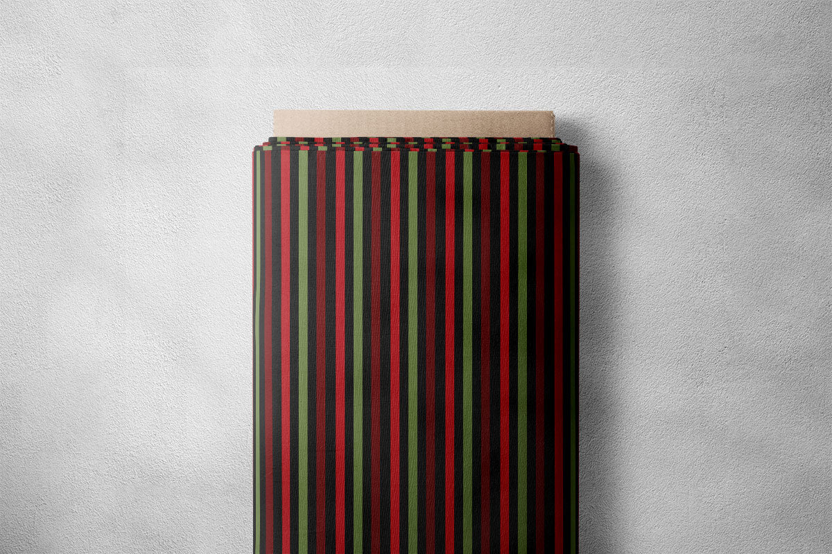 Guardsman Red Stripes Print