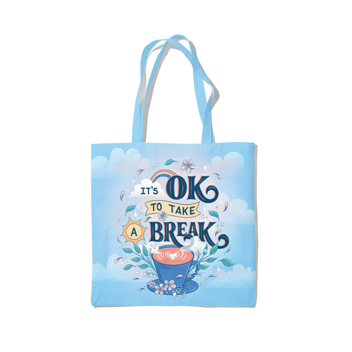 Take A Break Canvas Tote Bag
