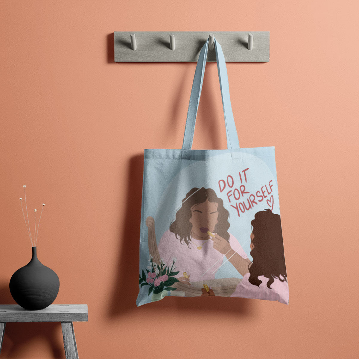 Do It For Yourself Canvas Tote Bag