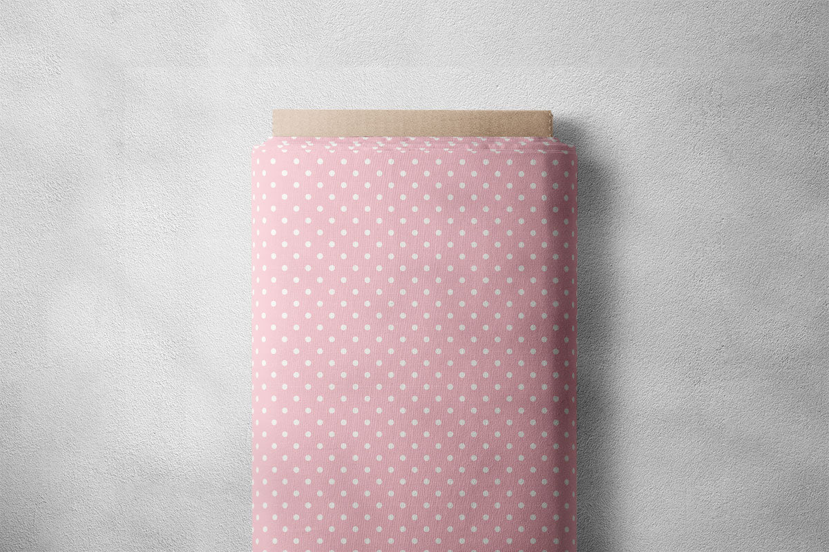 Cotton Candy Polka Dots Print