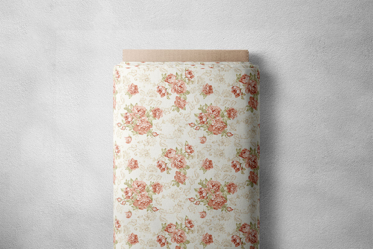 Timberwolf Floral Print