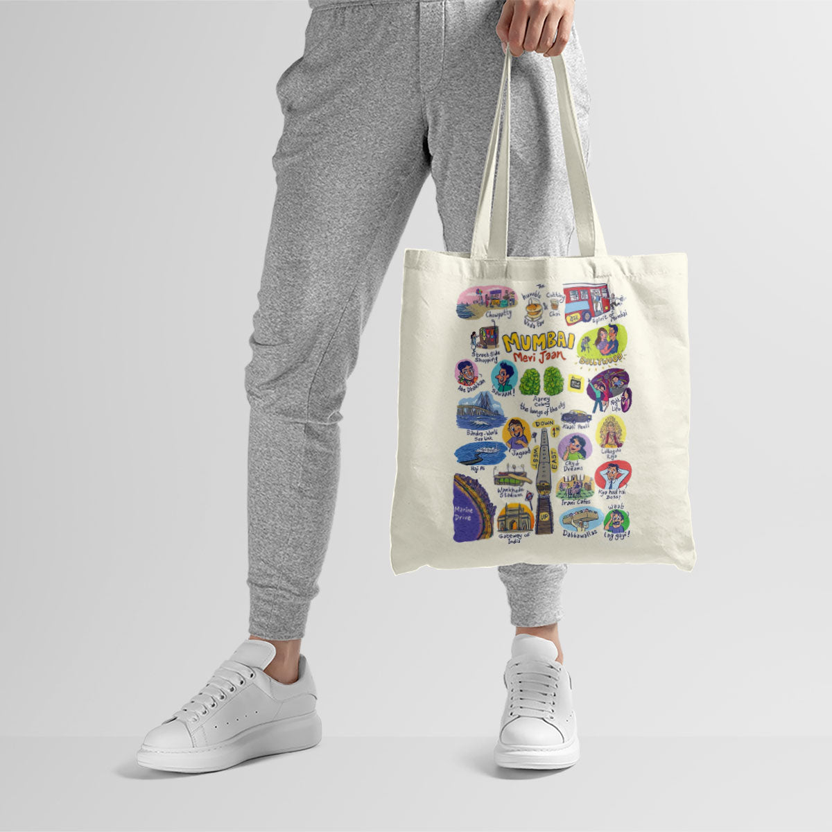 Mumbai Meri Jaan Canvas Tote Bag