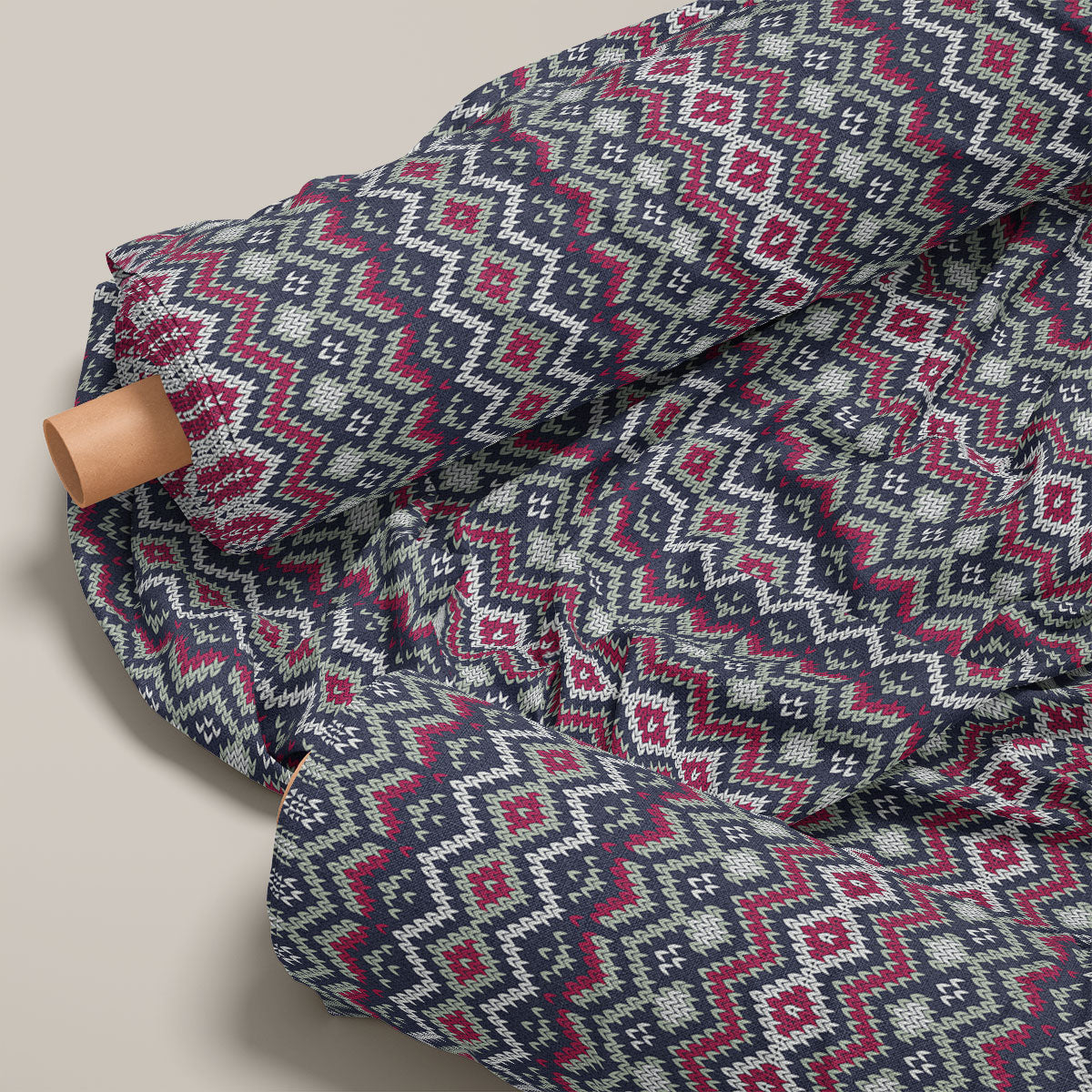 Spring Rain Ajrak Pattern Geometric Print