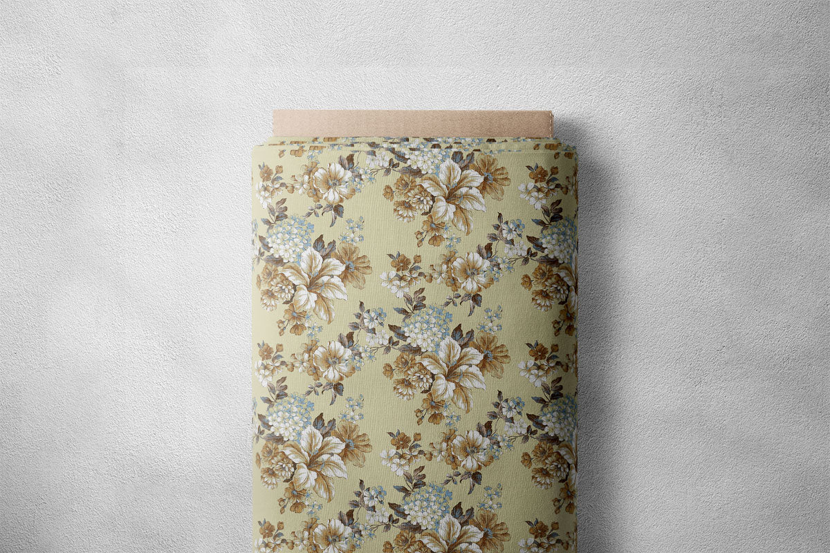 Sorrell Brown Floral Print