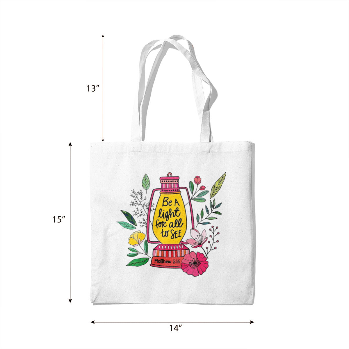 Be A Light Canvas Tote Bag
