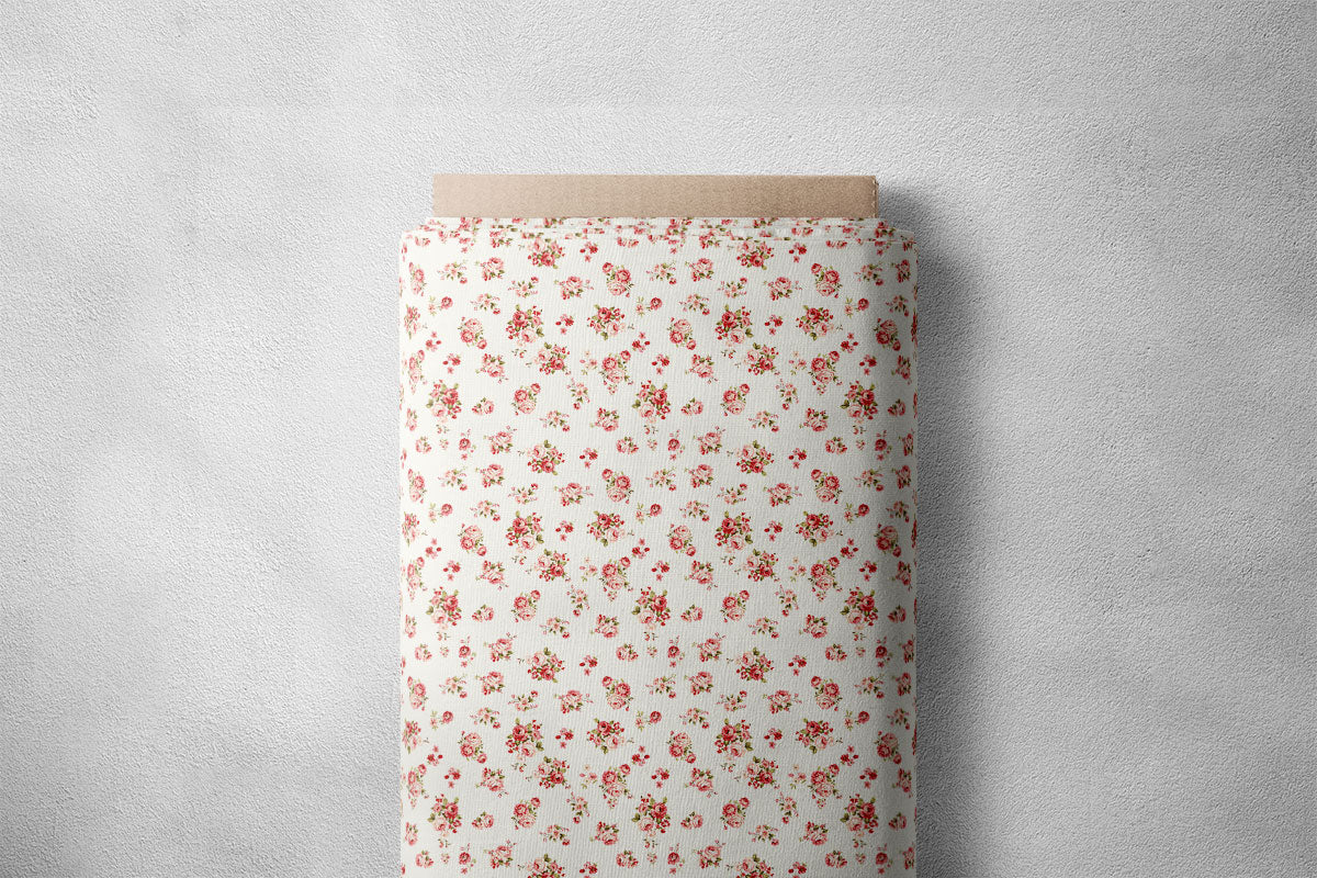 Ivory Rose Floral Print