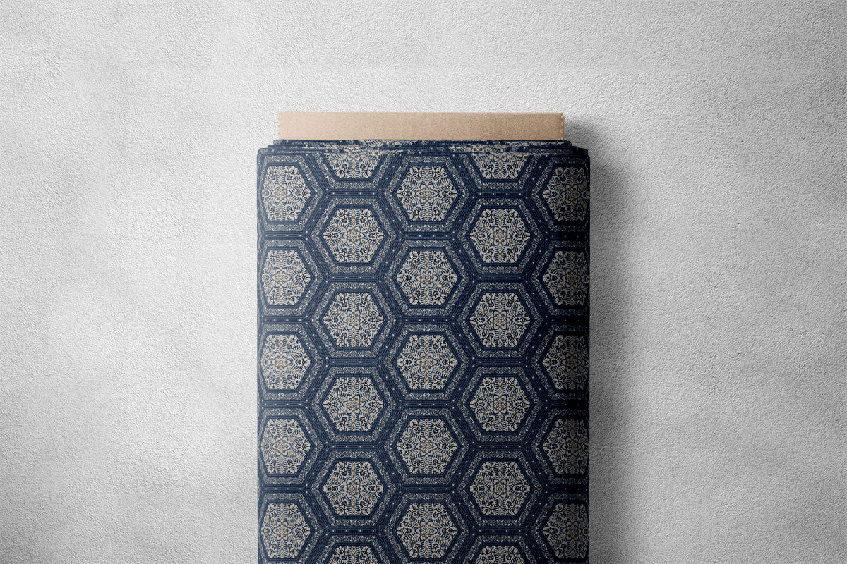 Cloud Burst Aztec Pattern Geometric Print