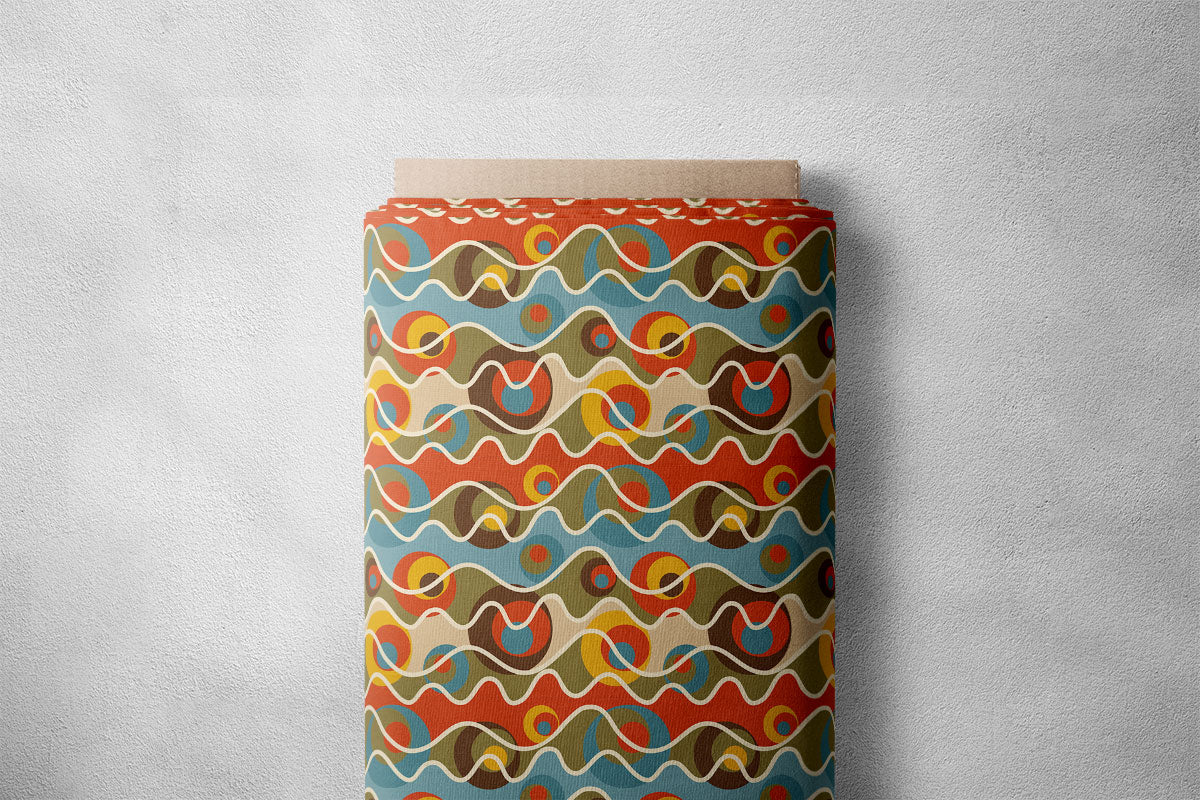 Pesto Abstract Pattern Geometric Print