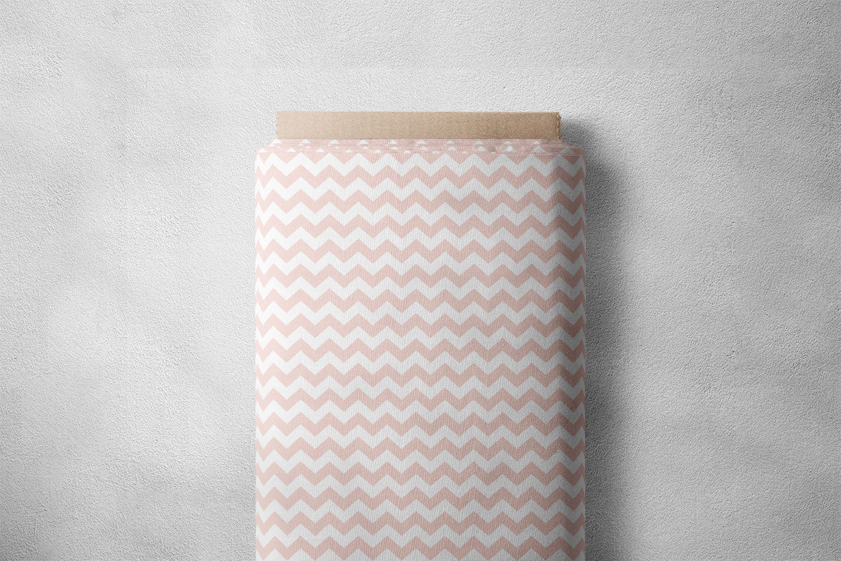Clam Shell Chevron Print