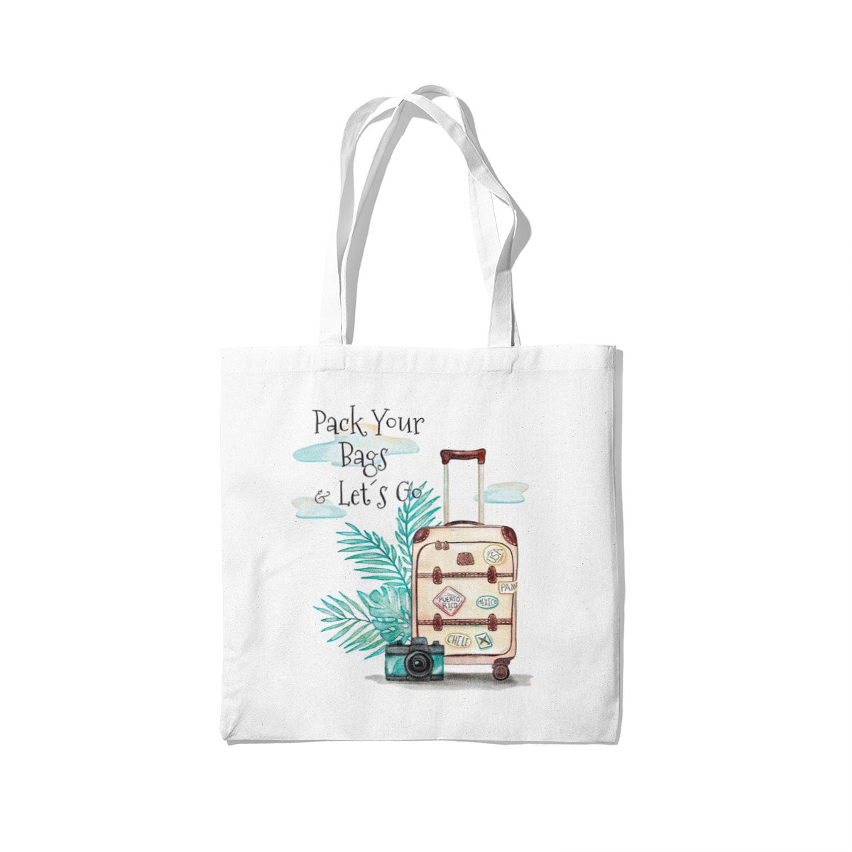 Pack Your Bags Canvas Tote Bag