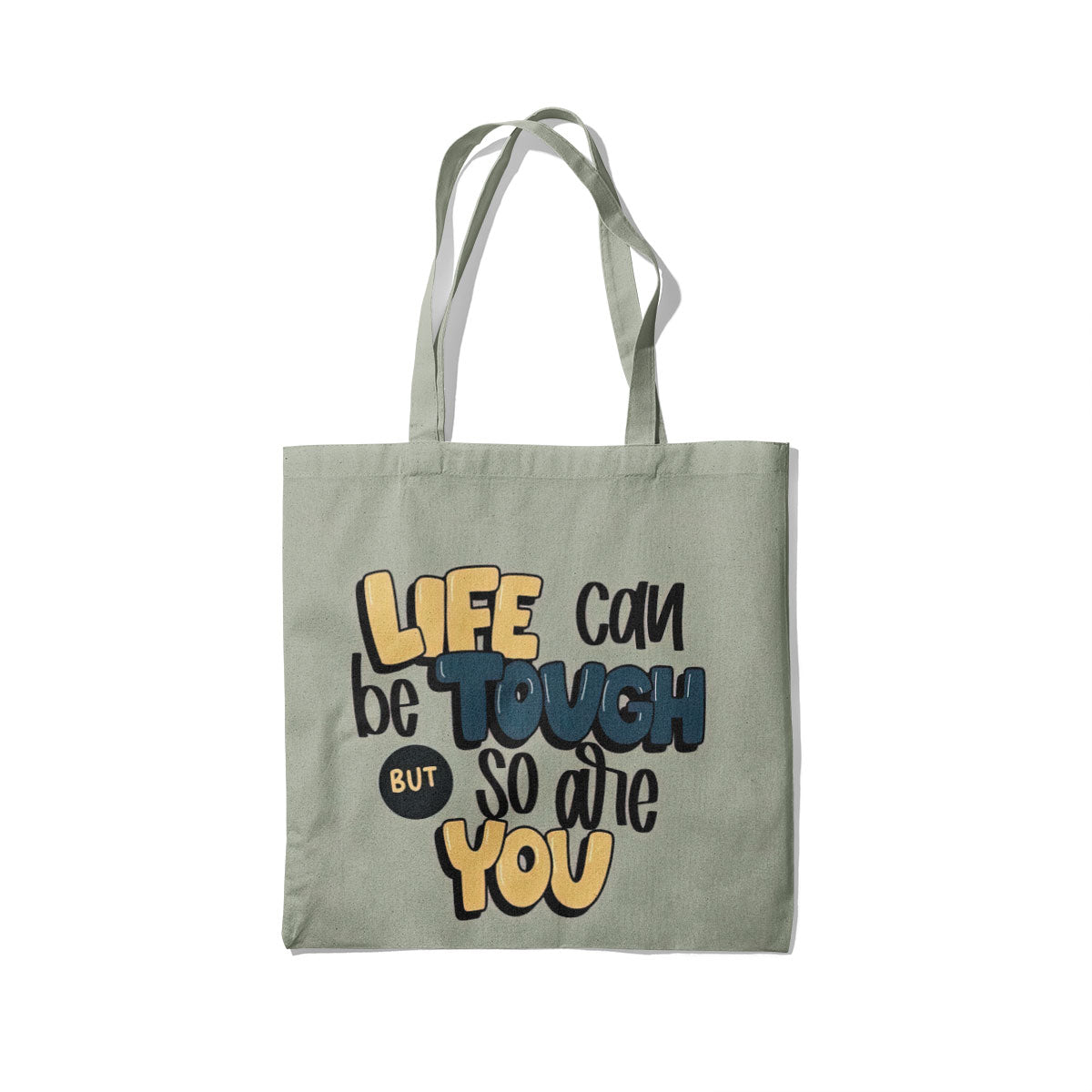 Life Can be Tough Canvas Tote Bag