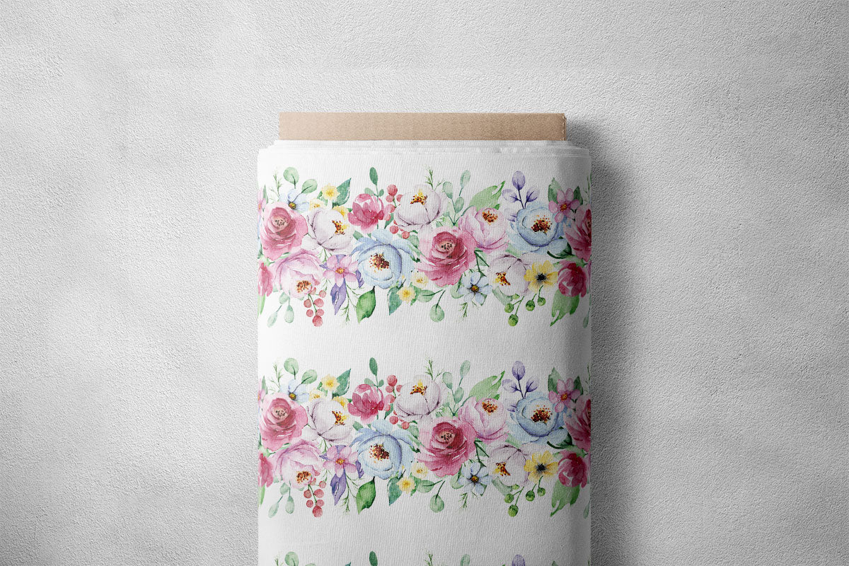 Persian Plum Rose Floral Print