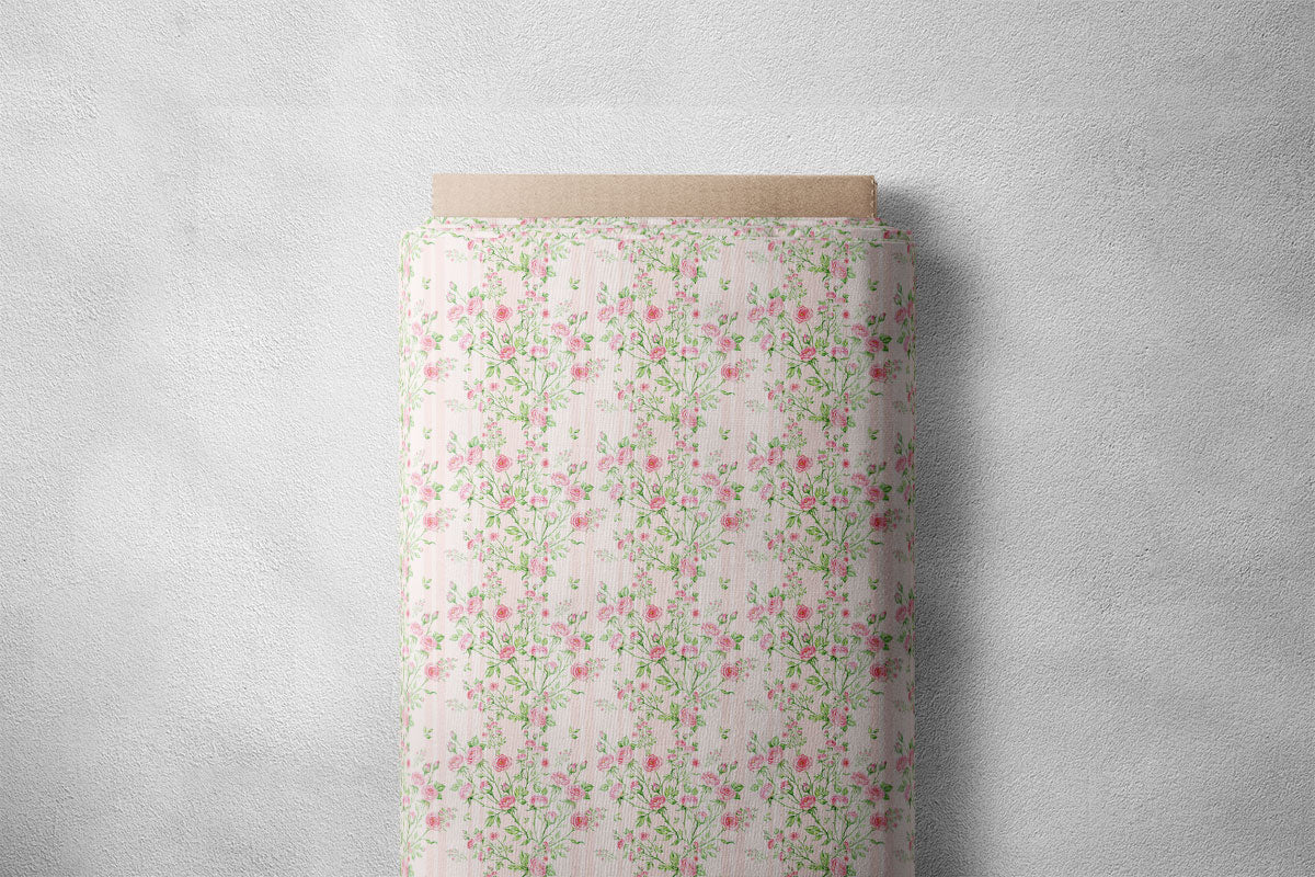Beauty Bush Rose Floral Print