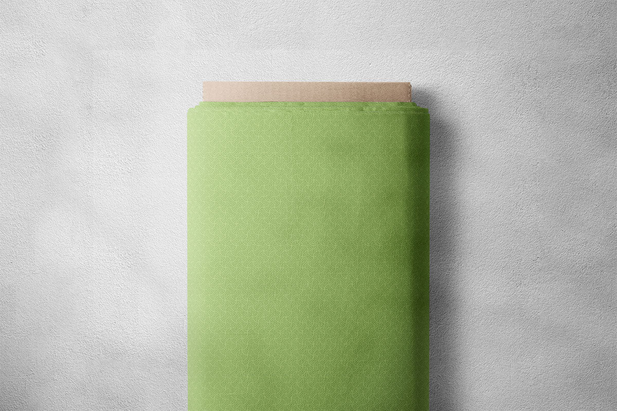 Iguana Green Pattern Geometric Print