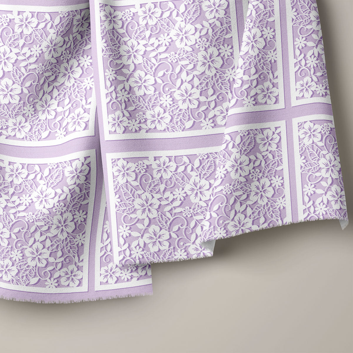 Purple Dragon And Eagle Pattern Geometric Print