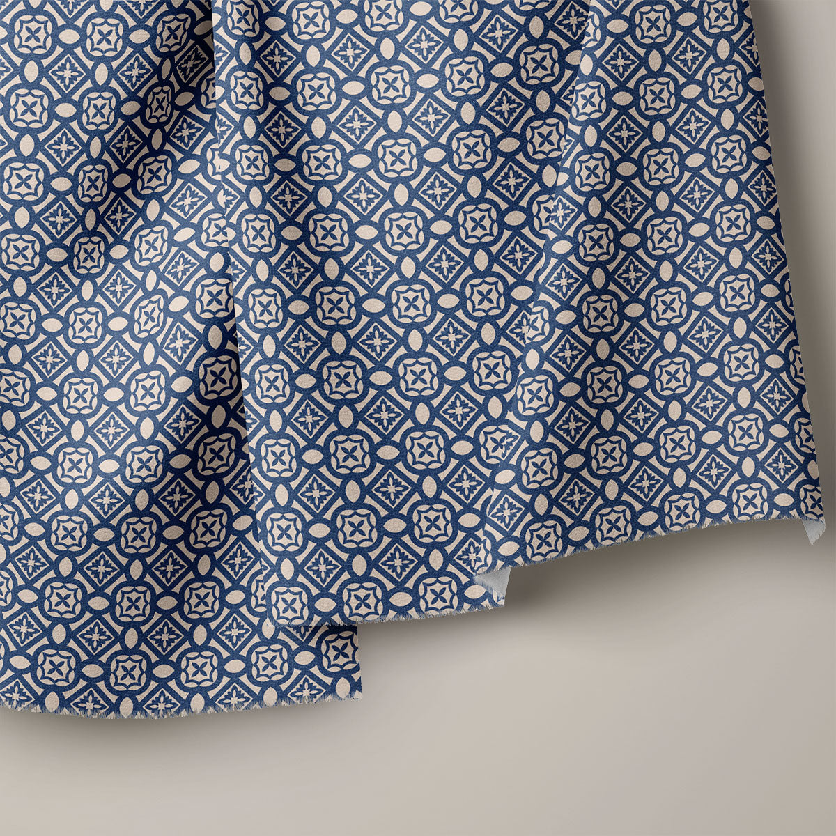 Dark Grey Blue And Rose Gold Pattern Geometric Print