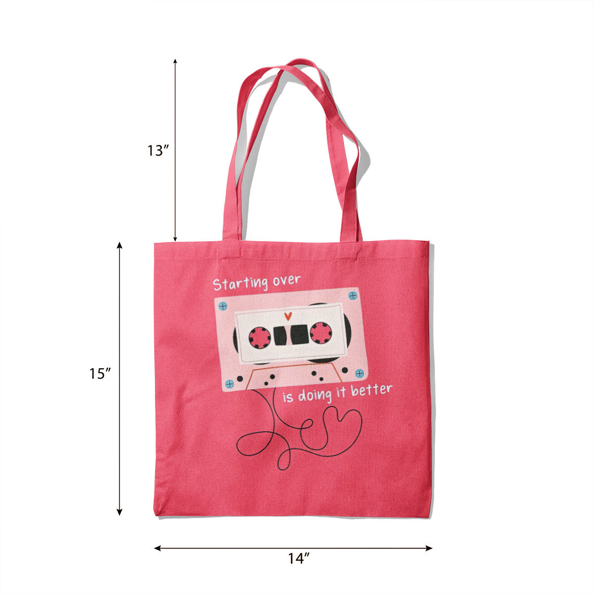 Starting Over Canvas Tote Bag