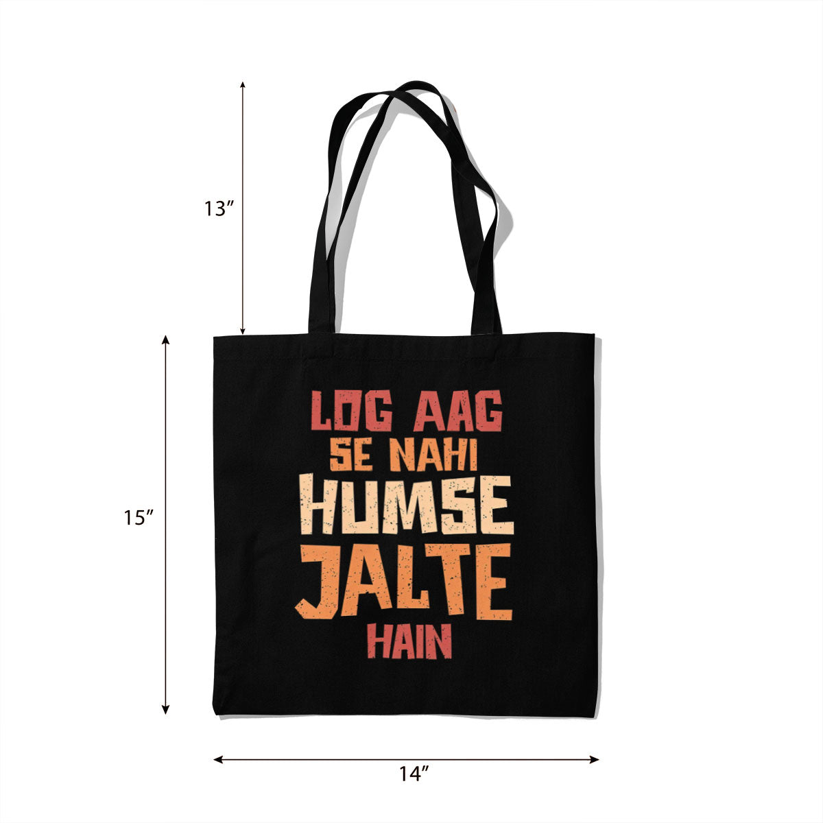 Humse Jalna Canvas Tote Bag