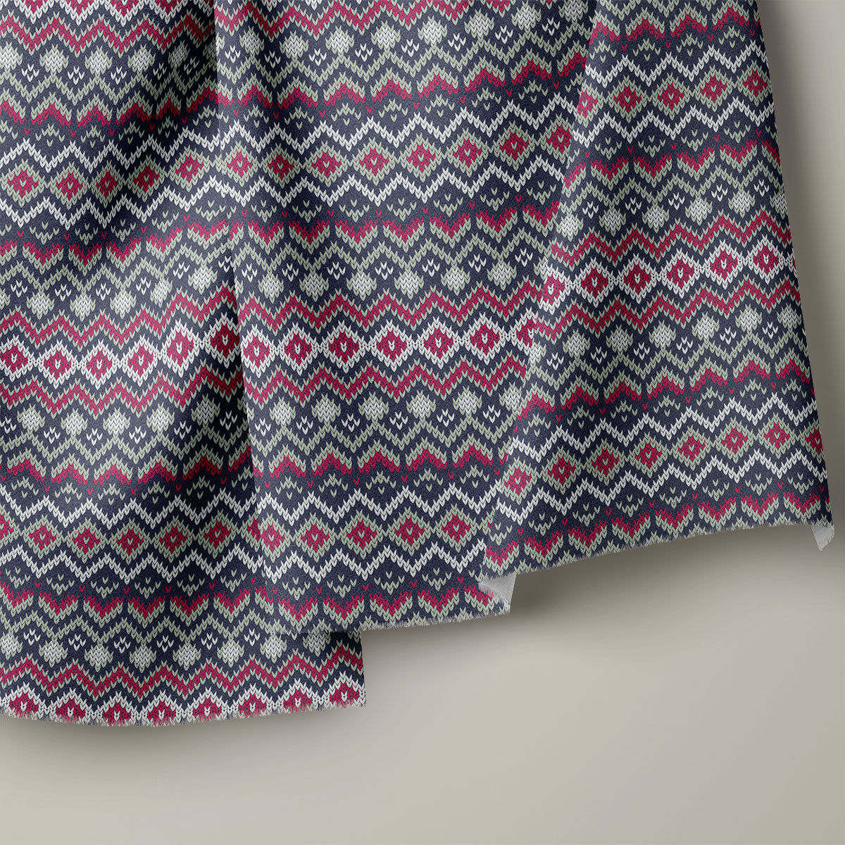 Spring Rain Ajrak Pattern Geometric Print