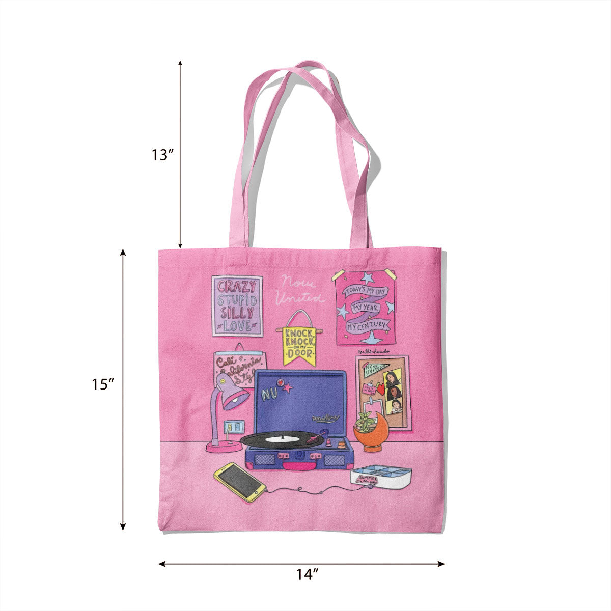Knock Knock  Canvas Tote Bag